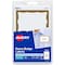 Avery Badge, Adhesive, Gld Brdr, 100PK AVE5146 - alternate 1